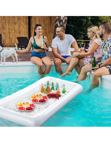 Barra de Servicio Inflable MorTime 4 Piezas 134x64 cm