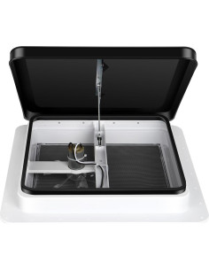 Ventilador de Techo Reversible Livpow 12V 14" x 14" Tapa Negra 2