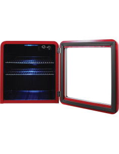 Enfriador de Bebidas Magic Chef MCB17CHR 48.1L Rojo Retro 2