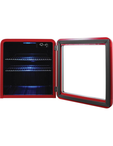 Enfriador de Bebidas Magic Chef MCB17CHR 48.1L Rojo Retro