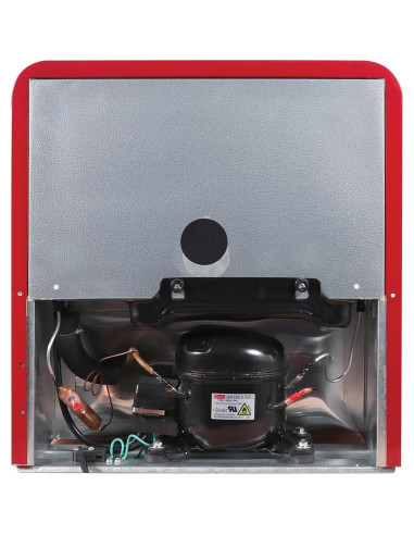 Enfriador de Bebidas Magic Chef MCB17CHR 48.1L Rojo Retro