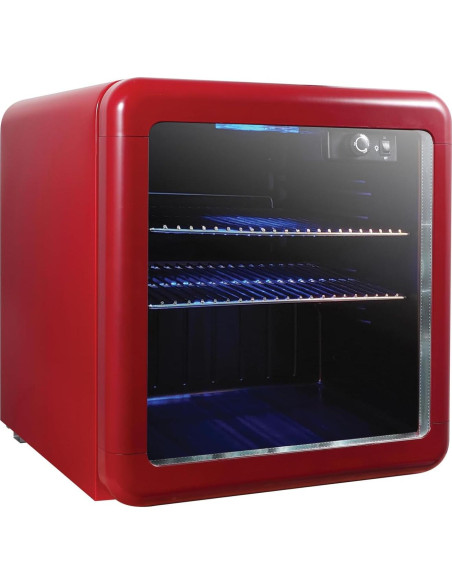 Enfriador de Bebidas Magic Chef MCB17CHR 48.1L Rojo Retro
