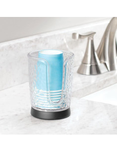 Dispensador de Vasos Desechables mDesign Acero 7,87 cm 2