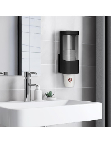 Dispensador de Vasos Desechables EOFJRUC Negro 3oz-5oz