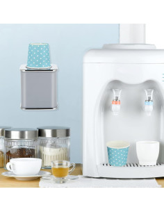 Dispensador de vasos de papel DOITOOL 3 oz con 10 vasos 2