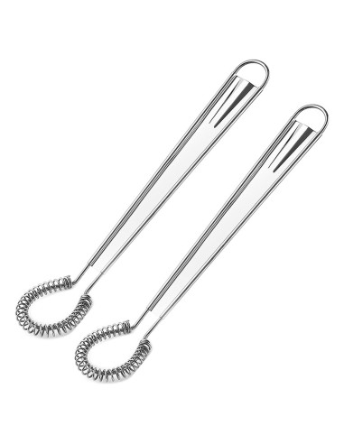 Batidor de Salsa y Huevo SYCOOVEN Acero Inoxidable 2 Piezas