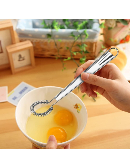 Batidor de Salsa y Huevo SYCOOVEN Acero Inoxidable 2 Piezas