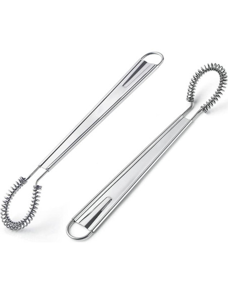 Batidor de Salsa y Huevo SYCOOVEN Acero Inoxidable 2 Piezas