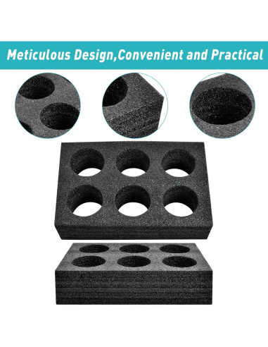 Soportes de Taza para Llevar 2 Pcs Akamino Espuma 30x20cm