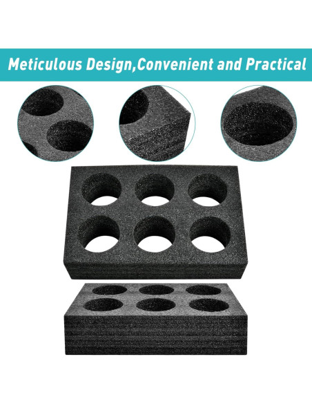 Soportes de Taza para Llevar 2 Pcs Akamino Espuma 30x20cm