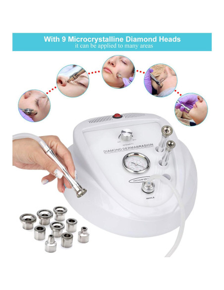 Máquina de Microdermoabrasión Diamante Mcwdoit 65-68 cmHg