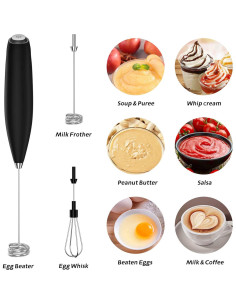 Espumador de Leche Inalámbrico Genérico Mini con Soporte 2