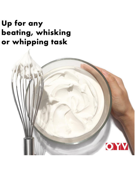 Batidor de acero inoxidable OYV 25,4 cm apto lavavajillas