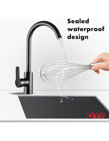 Batidor de acero inoxidable OYV 25,4 cm apto lavavajillas