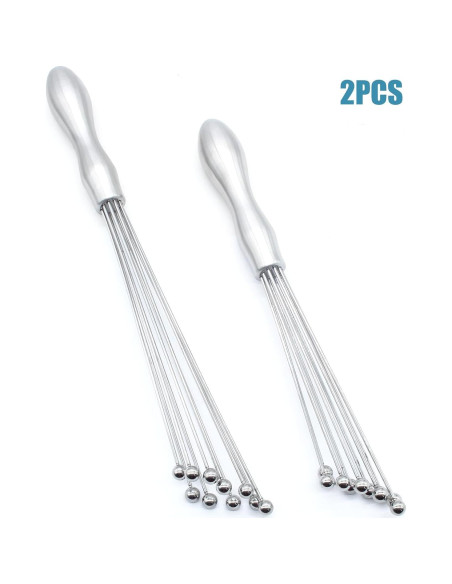 Batidores de Huevo Hitefu 2PCS Acero Inoxidable 25,4 y 30,5 cm