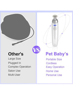 Máquina de Microdermoabrasión Facial Pet Baby 9 Cabezas 2