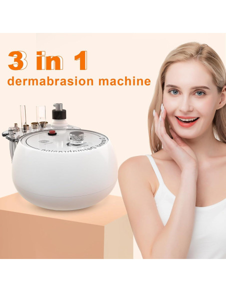 Máquina de Microdermoabrasión Mcwdoit 3 en 1 Facial Exfoliación