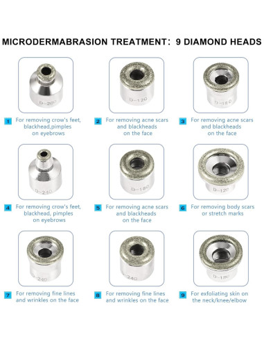 Máquina de Microdermoabrasión 3 en 1 mcwdoit 30,4x23,6cm