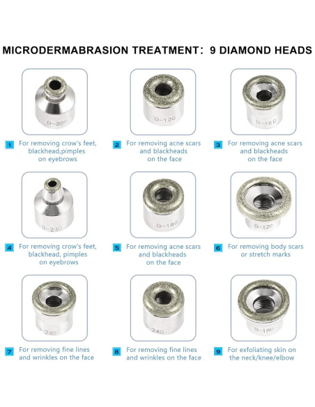 Máquina de Microdermoabrasión 3 en 1 mcwdoit 30,4x23,6cm