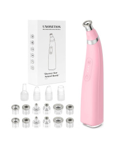 Máquina de Microdermoabrasión UNOISETION Rosa Inalámbrica
