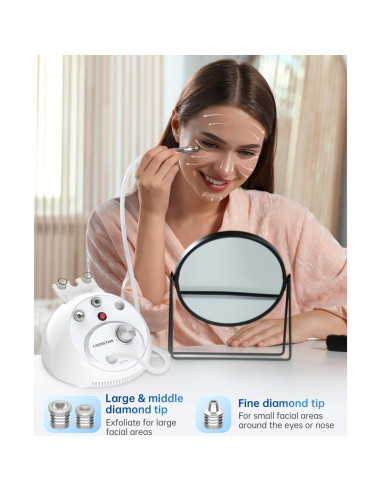 Máquina de Microdermoabrasión Facial UNOISETION 2 en 1