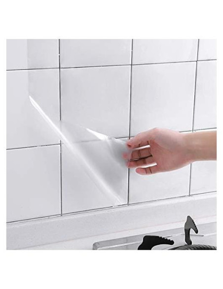 Papel Contact Transparente Ismoon 45cm x 300cm Autoadhesivo