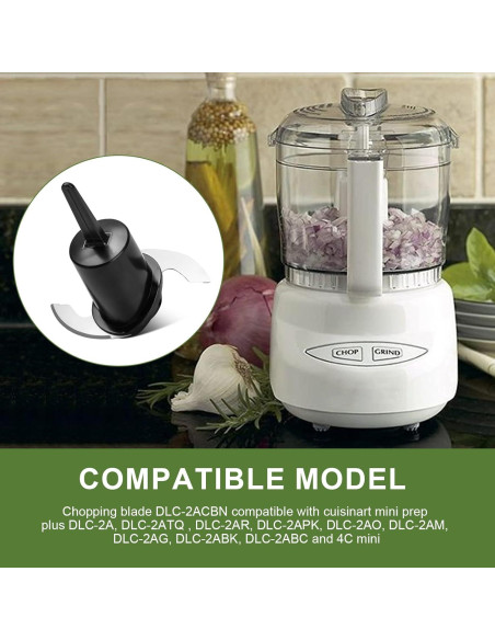 Cuchilla de Corte Doufuhua DLC-2ACBN para Cuisinart Mini Prep Plus