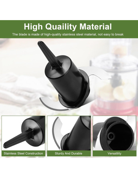 Cuchilla de Corte Doufuhua DLC-2ACBN para Cuisinart Mini Prep Plus