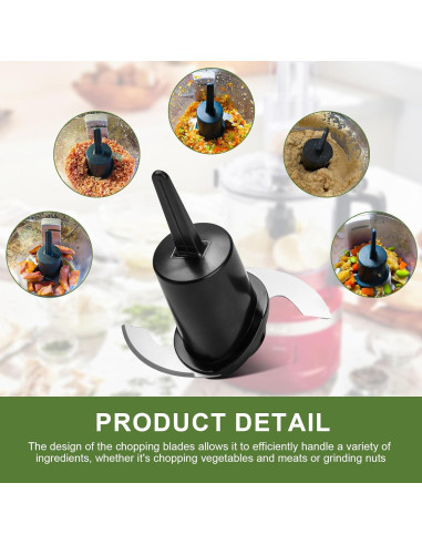 Cuchilla de Corte Doufuhua DLC-2ACBN para Cuisinart Mini Prep Plus