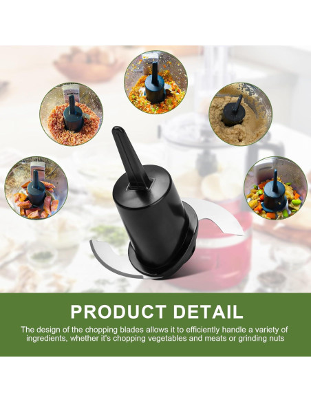 Cuchilla de Corte Doufuhua DLC-2ACBN para Cuisinart Mini Prep Plus