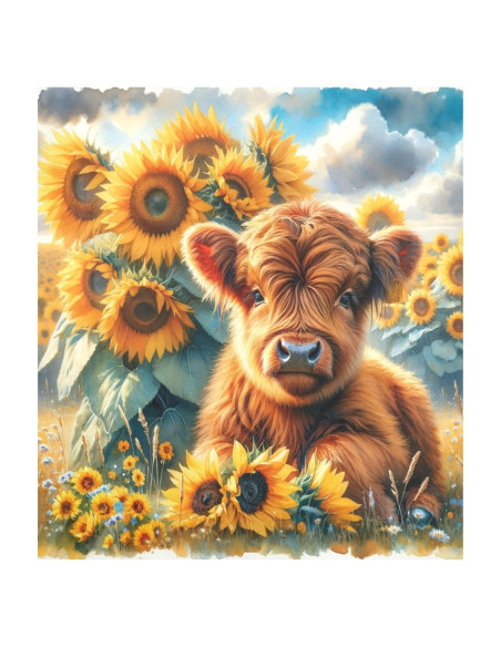 Cubierta Magnética Exnundod 58x66 cm Vaca para Lavavajillas