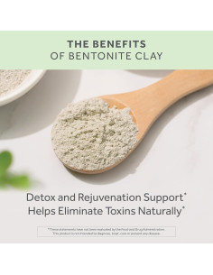 Polvo de Arcilla Bentonita de Calcio 1 lb - Fossil Power 2