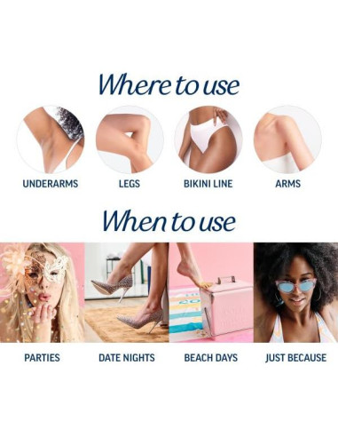 Ceras Frías Veet para Piernas y Cuerpo 40 unidades