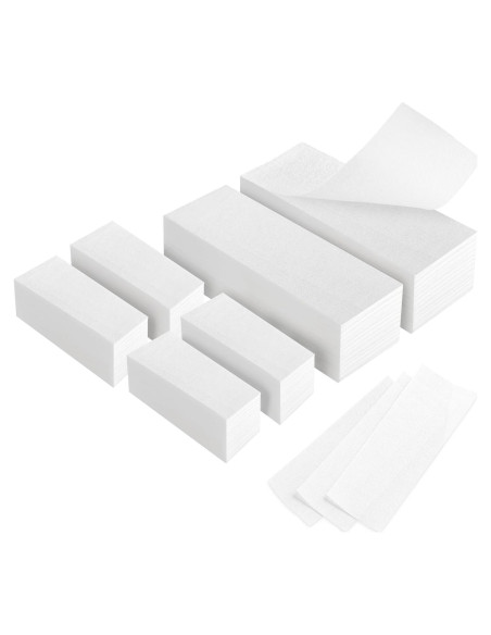 Tiras de Cera No Tejidas EWVVSS 600 Piezas para Depilación