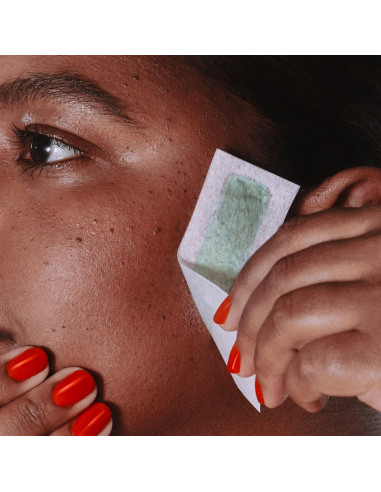 Kit de Cera Billie para Cara y Bikini - 32 Tiras + Toallitas