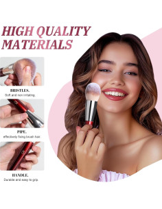 Conjunto de Brochas de Maquillaje BS-MALL - 8 Piezas con Esponjas 2