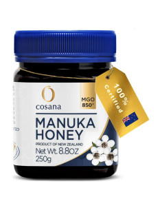 Miel de Manuka Cosana 850 MGO 250g 100% Pura Nueva Zelanda