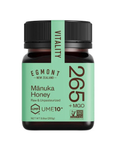 Miel Cruda Manuka Egmont MGO 265+ UMF 10+ 250g Sin OGM