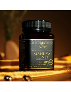 Miel de Manuka BeeNZ UMF20+ 250g | 100% Natural de NZ 2