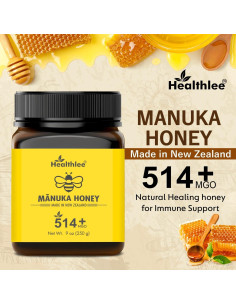 Miel de Manuka Cruda Healthlee UMF 15+ 255 g Nueva Zelanda 2