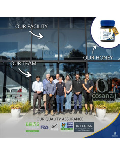 Miel de Manuka Cosana 250g 50 MGO - Natural y Certificada 2