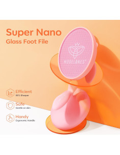 Lima de Vidrio Modelones para Pies - Exfoliador Profesional 2