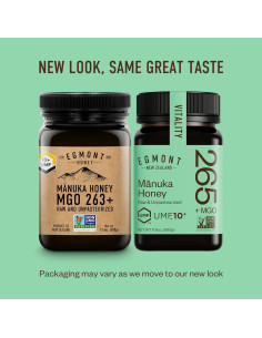 Miel Mnuka Pura Egmont MGO 265+ 500 g - Cruda y Kosher 2