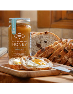 Miel Cruda de Manuka Bee Harmony 400+ MGO 340g Nueva Zelanda 2