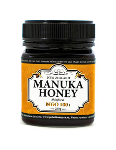 Miel de Manuka 100% Pura Puhoi MGO 100+ 250g