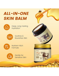 Bálsamo de Grasa de Res Fioraen 113 g con Miel de Manuka 2