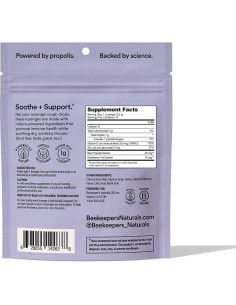 Caramelos para la tos Beekeeper's Naturals 14 unidades 2