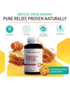 Spray Nasal ManukaGuard 40ml MGO 600 Alivio Congestión 2