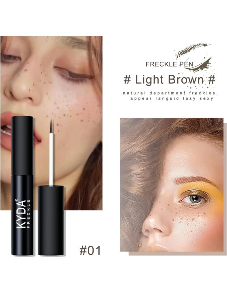 Bolígrafo de Pecas Líquido FREEORR 2 Colores Natural 5ml