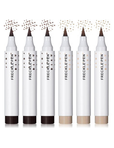 Juego 6 Bolígrafos de Pecas Falsas JunKuJK - Secado Rápido